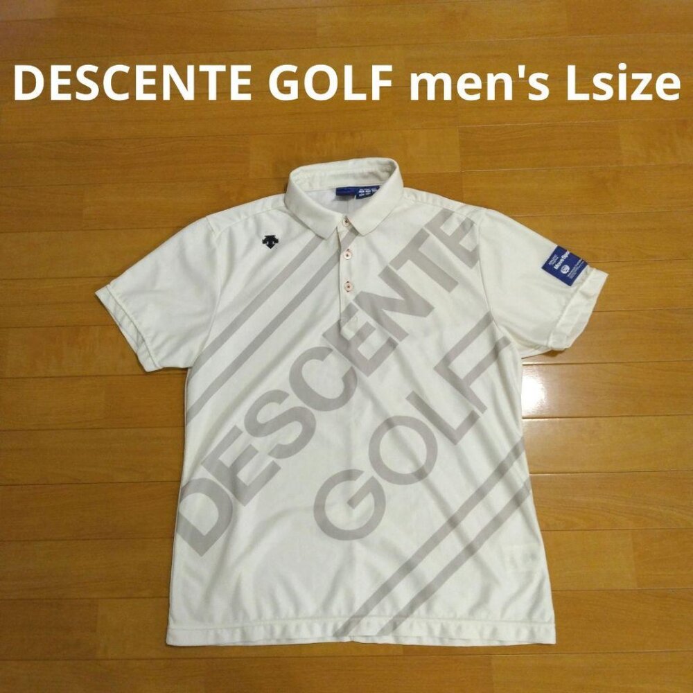 DESCENTE GOLF SHIRT Size Medium (2998)